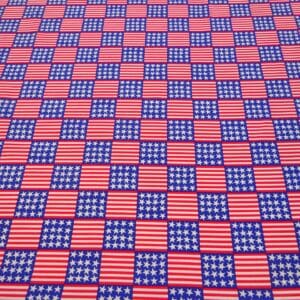 Cotton Fabric Print Hollywood USA