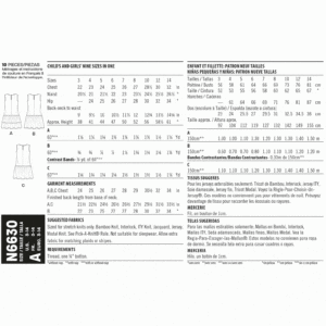 New Look Sewing Pattern 6630