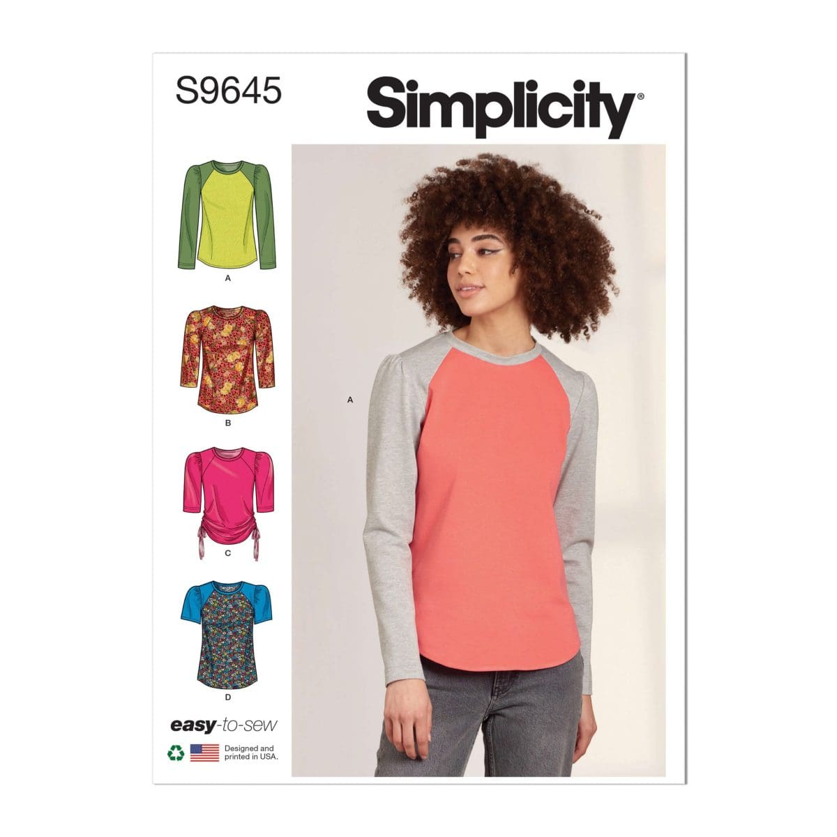 Simplicity Sewing Pattern 9645 | Fabric Land