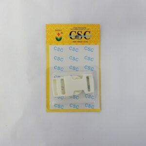 Bum Bag Clips Small Carded 20mm White