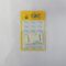Bum Bag Clips Small Carded 20mm White