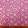 T-Shirting Jersey Fabric Floral Rock Water Snowdrops Pink/White