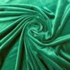 Velour Lycra Spandex Fabric Jade