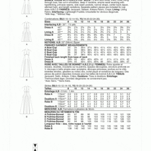 Vogue Sewing Pattern 1882