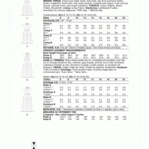 Vogue Sewing Pattern 1883