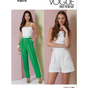 Vogue Sewing Pattern 2014
