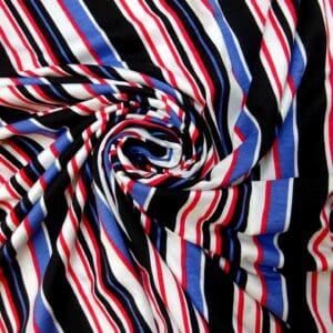 T-Shirting Fabric Seaside Rock Stripe