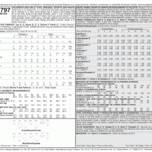 McCall's Sewing Pattern 5797