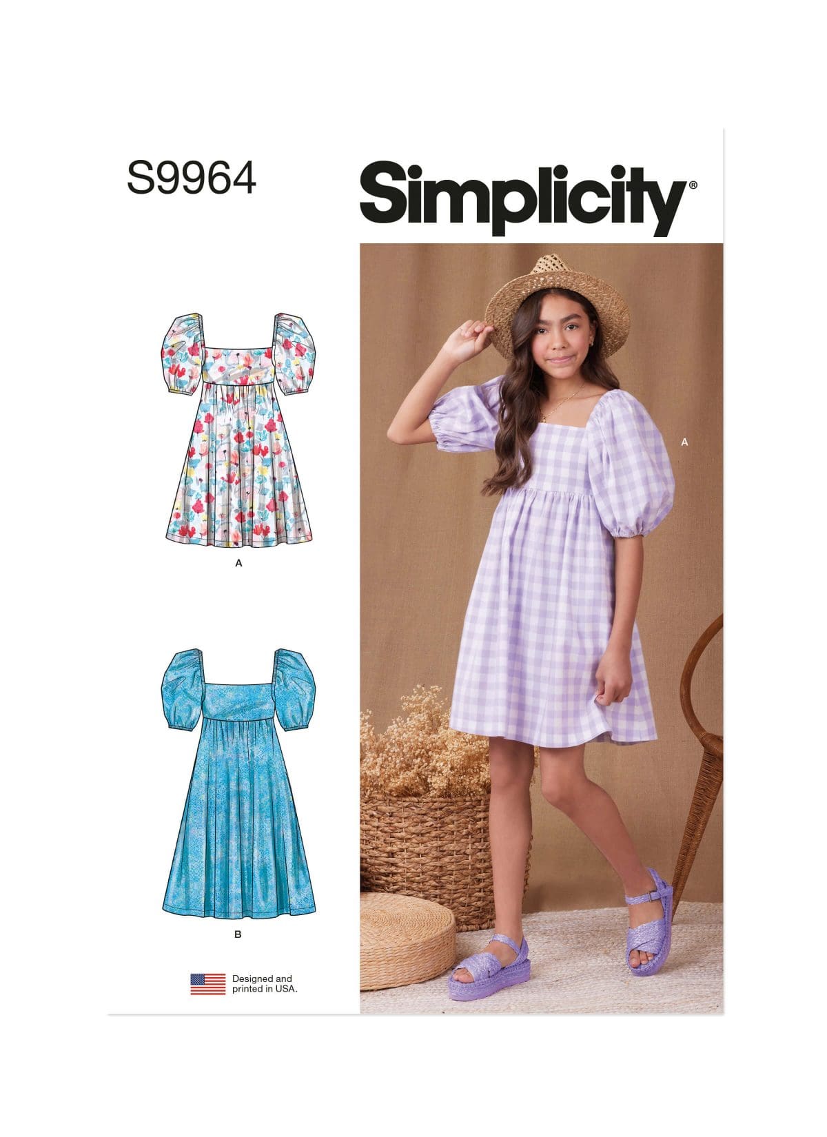 Simplicity Children's Sewing Pattern S9964 | Fabric land