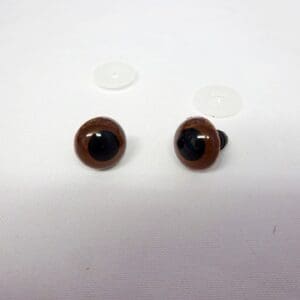 Toy Eyes 15mm Brown