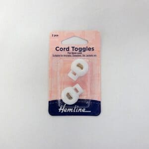 Spring Toggles Round White