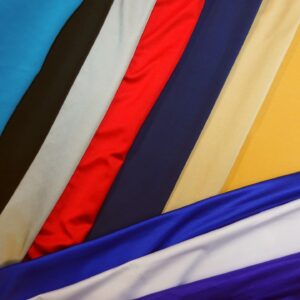 Lycra Fabric Polyester Spandex High Shine 190g