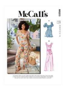 McCall’s Sewing Pattern 8203