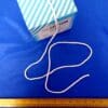 Piping Cord Trimming White 4.5mm Size 4