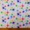 Polyester Cotton Fabric Flutter Butterfly White Pink