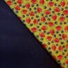 Blueberries and Strawberries Sage/Navy