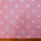 Canvas Fabric Cotton Hearts Pink