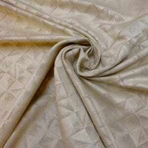 Curtain Fabric Beaumont Cubism Soft Beige