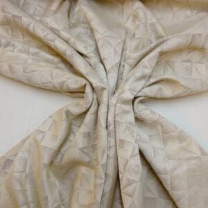 Curtain Fabric Beaumont Cubism Soft Beige