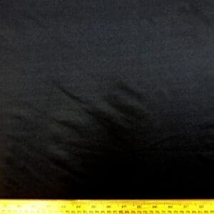 Jersey Fabric Solid Woven Black