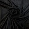 Jersey Fabric Drapey Seersucker Black