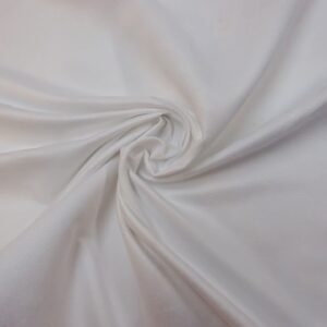Suedette Fabric White