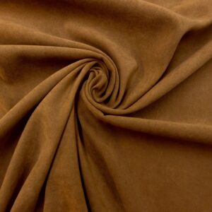 Suedette Fabric Treakle Toffee