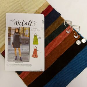 Corduroy Pinafore Dress Sewing Kit