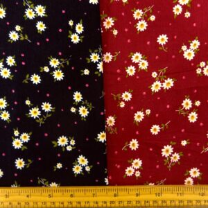 Corduroy Fabric Skinny Rib Mountain Daisy