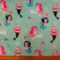 Fleece Fabric Soft Huggable Molly Mermaid Jade