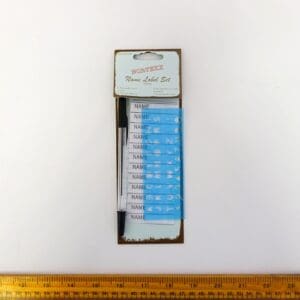 Name Label Set Iron On