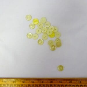 Fisheye Button 16mm Lemon Code Jam