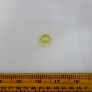 Fisheye Button 16mm Lemon Code Jam