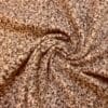 Jacketing Fabric Faux Boiled Wool Boucle Pink Black