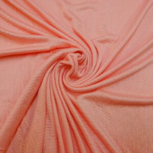 Jersey Fabric Seersucker Pink Drizzle Lightweight