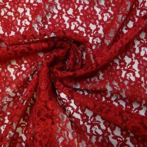 Lace Fabric Corded Divine Wine