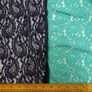Lace Fabric Tone On Tone Bouclé Teardrop