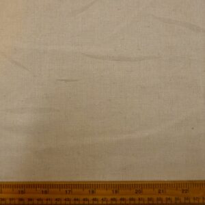 Faux Linen Fabric Coarse Flax Weave Natural