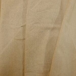 Faux Linen Fabric Coarse Flax Weave Natural