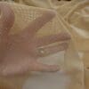 Heavy Power Net Fabric Spandex Body Stocking Nude