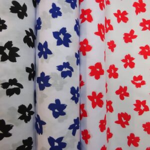 Polyester Cotton Fabric Forget Me Knot