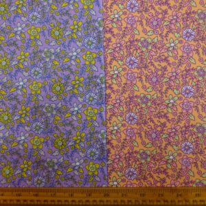 Polyester Cotton Fabric Umbrella Flower