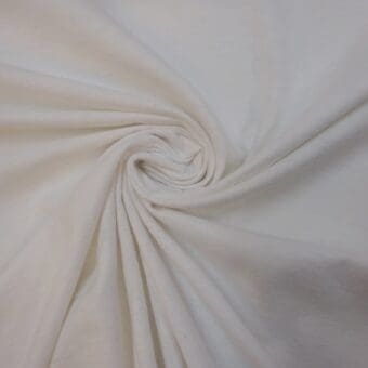 Brushed Cotton Fabric Cotton Winceyette White