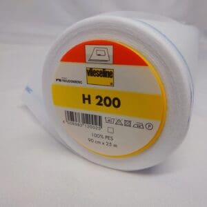 Softline Iron On Interfacing Vilene Code H200 White