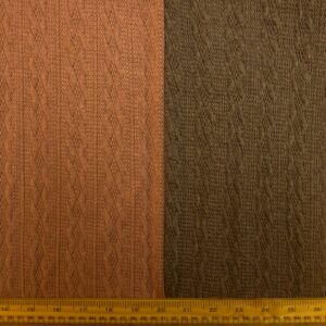 Jersey Fabric Cable Stitch