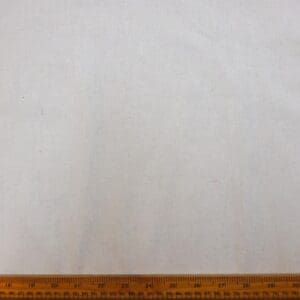 Faux Linen Fabric Coarse Flax Weave White