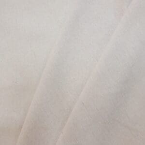Faux Linen Fabric Coarse Flax Weave White
