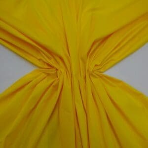 Polyester Cotton Fabric - Plain Yellow