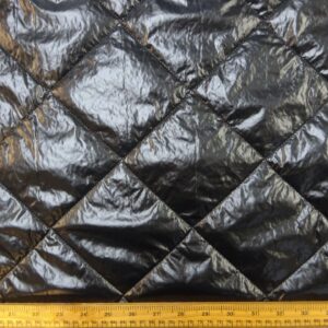 Quilting Fabric Single Sided Jacketing Black