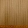 Suiting Fabric 2cm Brown Pin Stripe On Camel